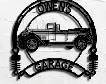 1925 Cadillac V63 Phaeton personalized sign | custom metal wall art | home decor gift
