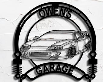 Supra 1994 personalized sign | custom metal wall art | home decor gift