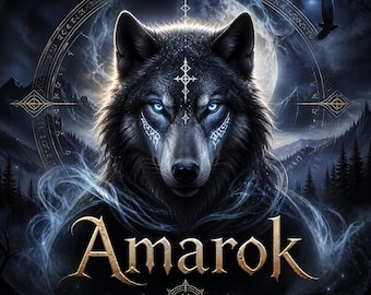 Wolf Celestial Spirit Guide IQ ENERGY Power Zegeningen Rijkdom Bescherming