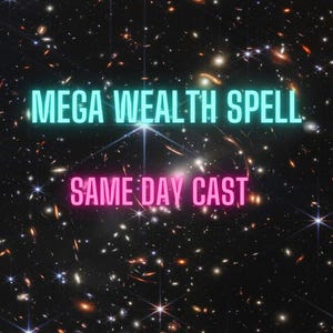 Same Day Spell Cast Mega Wealth Spell x 1 Cast