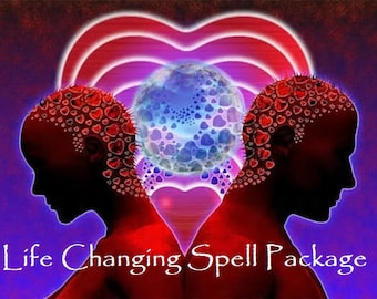 2025 Life Changing Spell Package Love Wealth Luck Success Protection 10 x
