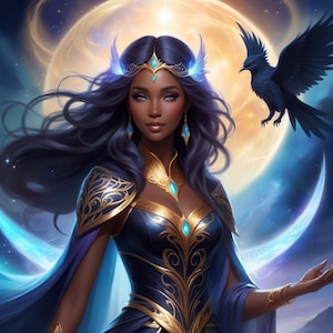 Angolan Spirit Companion Djinn Goddess Power Protection MAGIC