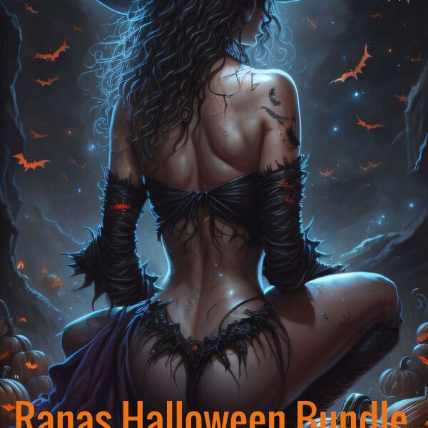 Rana's Halloween Spell BUNDLE Psychic Power Wealth Super Charged Spell Work