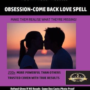 200 X OBSESSION Make Your Partner Be With YOU Be NUMBER 1 -Priority Cry For Me
