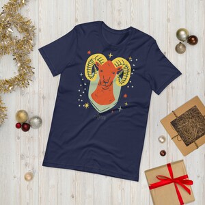 Aries Zodiac Sign Short-Sleeve Unisex T-Shirt