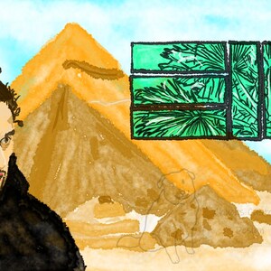 Russ Painting Water Colors