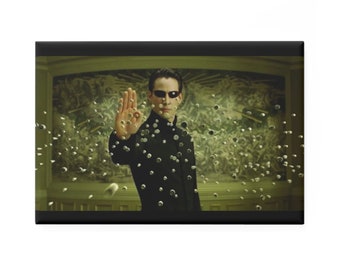 Le film d’action Matrix Reloaded 2x3 magnet