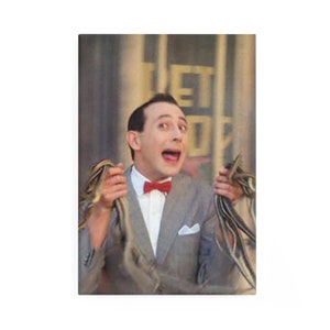 Pee Wee&#39;s Big Adventure snakes 2x3 magnet comedy movie magnet