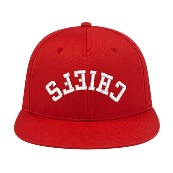 Chiefs Puff Embroidery File – Hat Design, Kansas City (Digital Download)