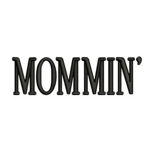 Mommin Hat Embroidery Design: Flat Stitch (digital Download) - Etsy