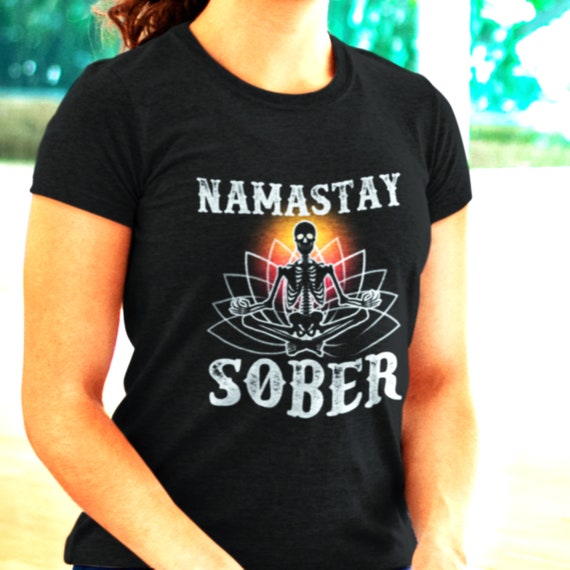 G2TUP Sobriety Kosmetiktasche – „Namastay Sober“ Geschenk Für Frauen In Recovery