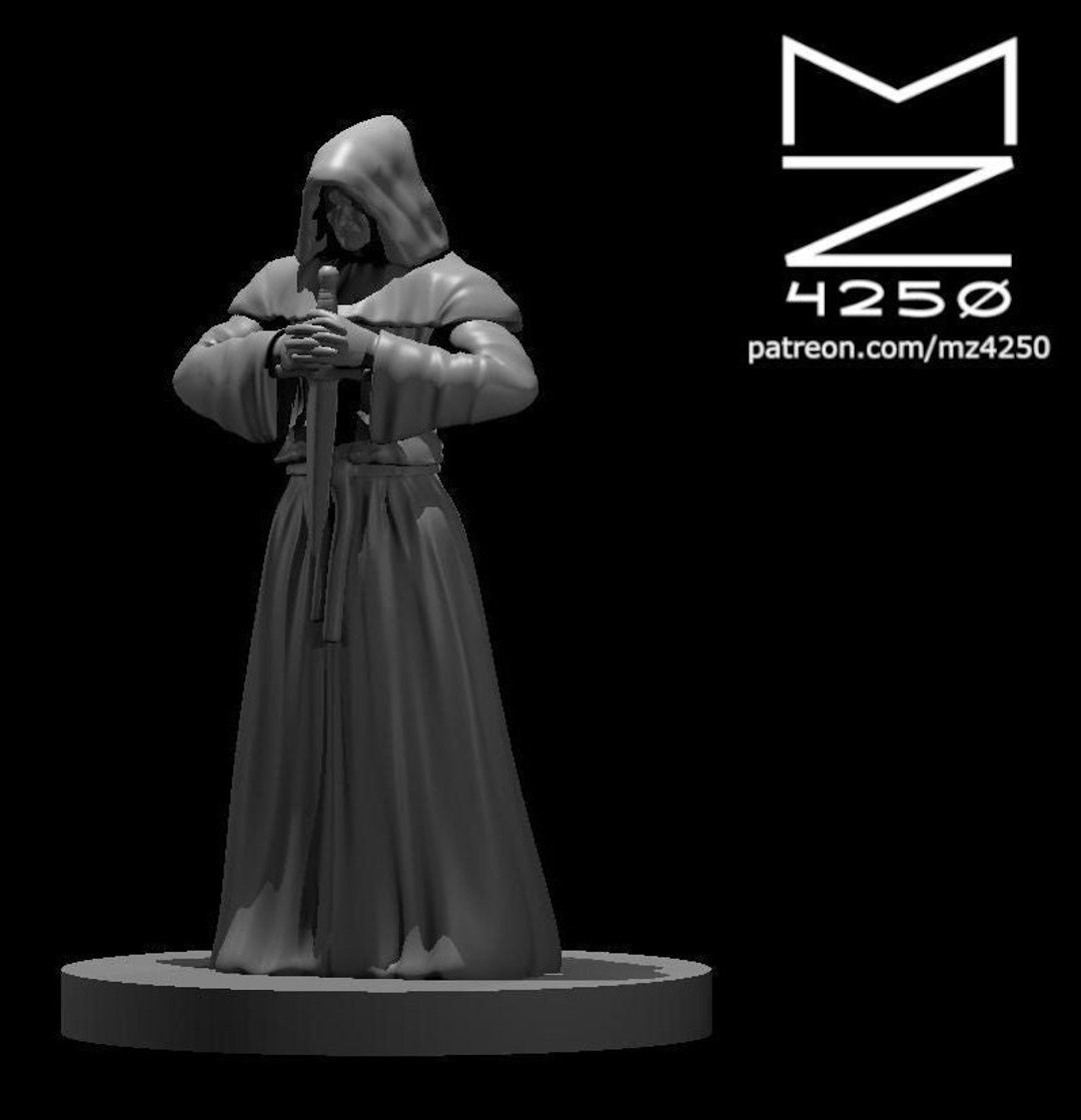Cultist Miniature - Mz4250 - Dnd 5e Fantasy RPG Tabletop Roleplaying ...