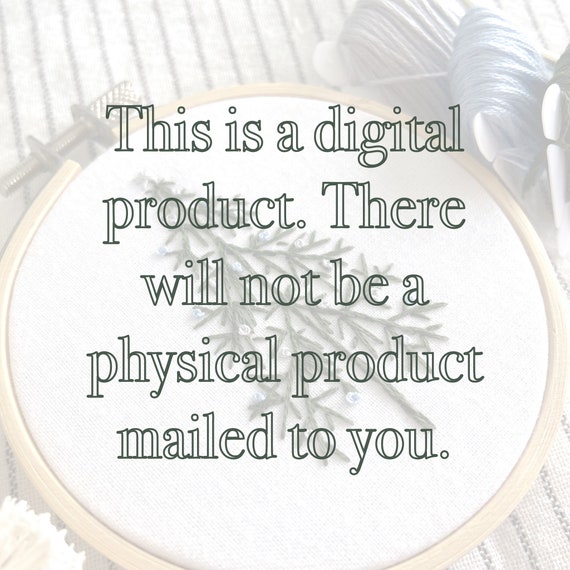 クリスマスツリーの刺繍パターン：初心者向けデザイン（PDFパターン