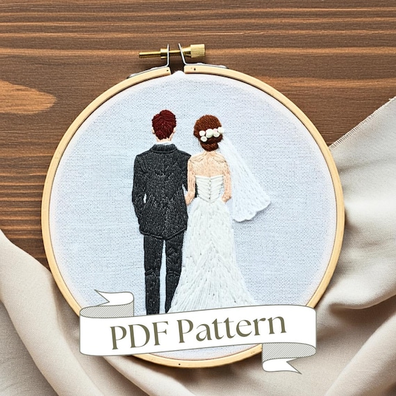 Parche Bordado De Hierro Para Bodas – Ideal Para Decorar Vestido De Novia O Traje De Novio