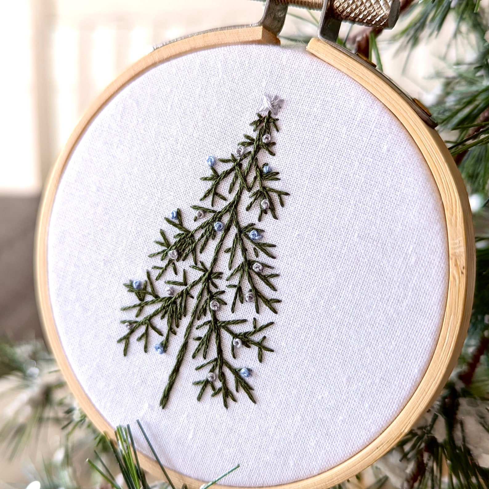 PDF Pattern Simple Christmas Tree Embroidery Pattern PDF | Etsy