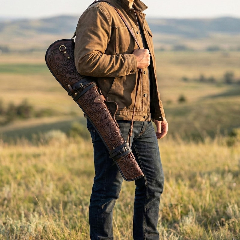 Leather Scabbard for Rifles - Etsy