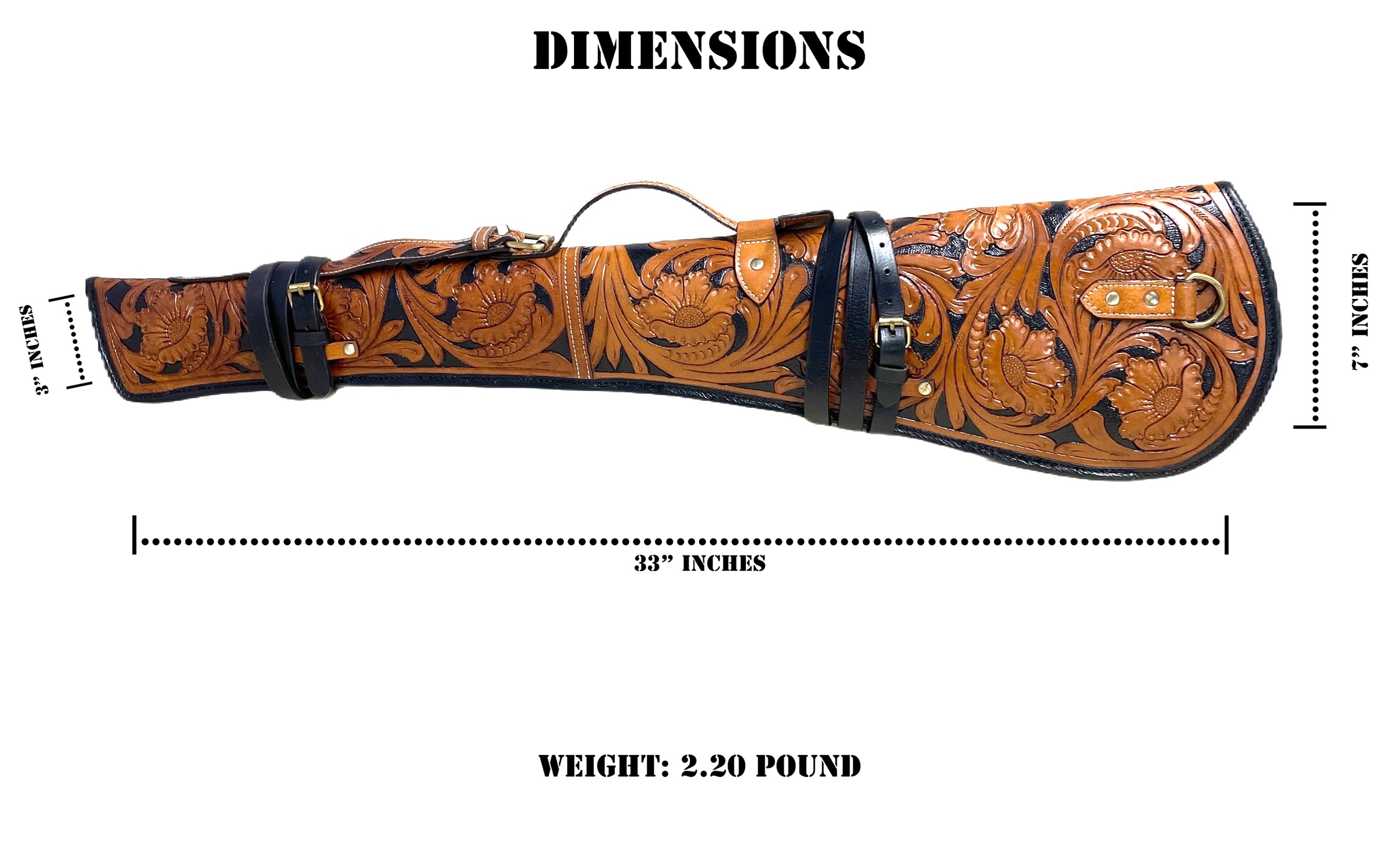 33インチ ハンドツールド ウィンチェスター ライフル スキャバード