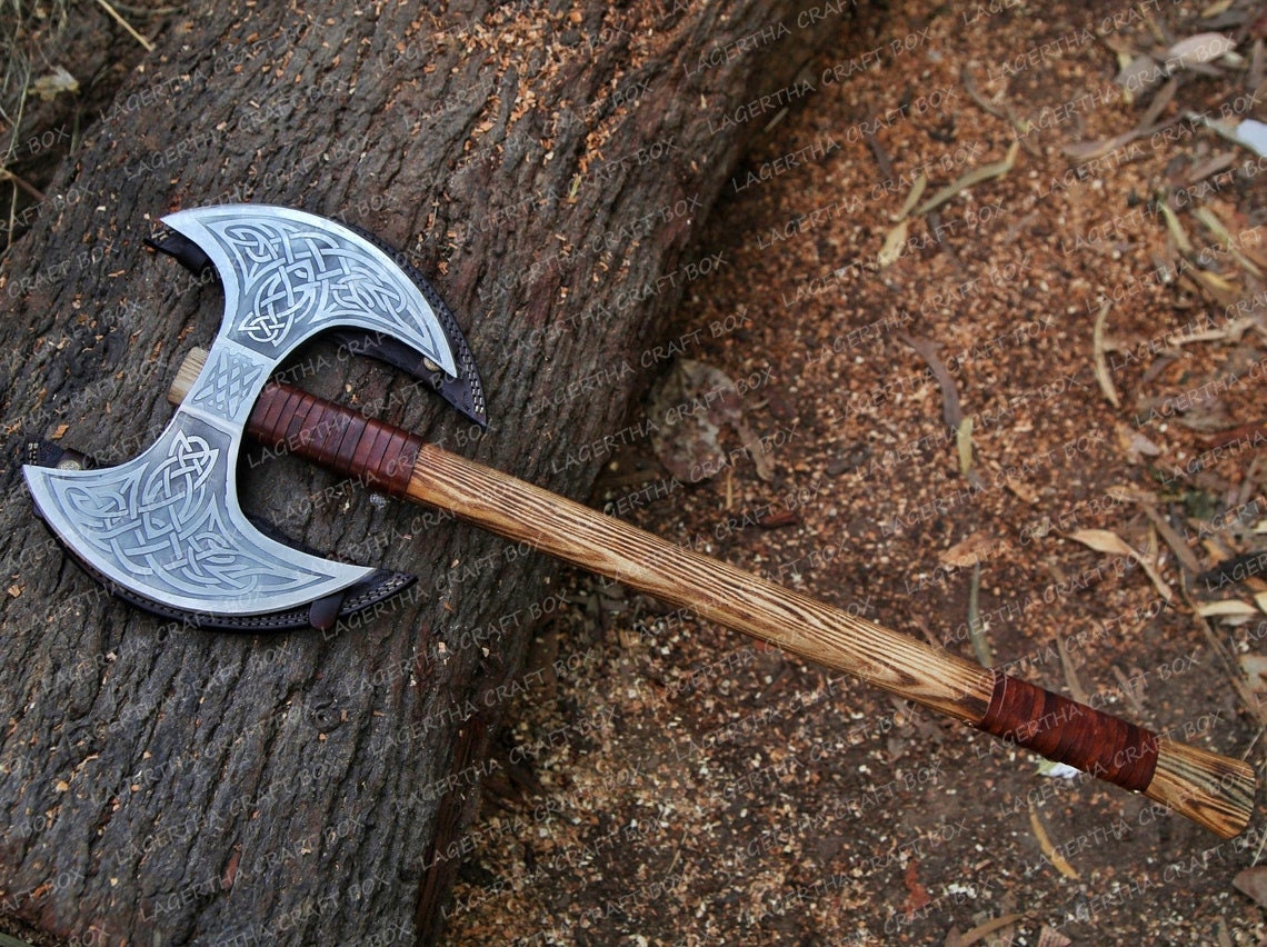Double Sided Axe Etsy Australia