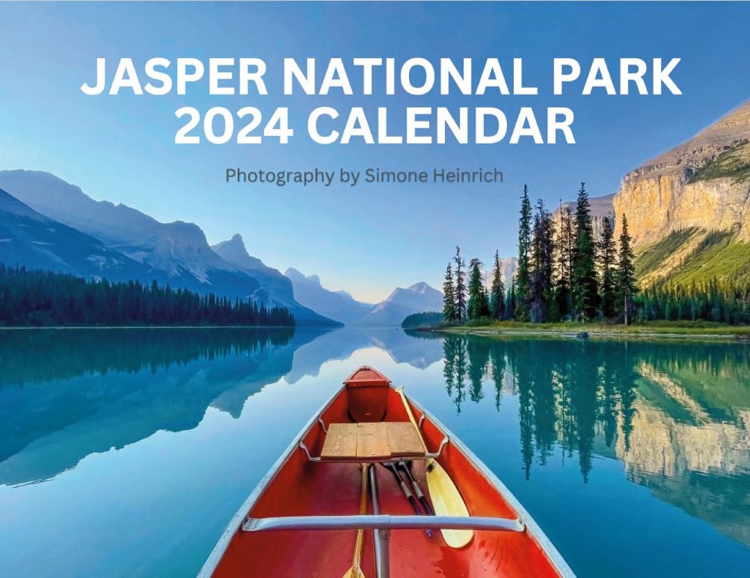 2025 Jasper National Park Wall Calendar Etsy