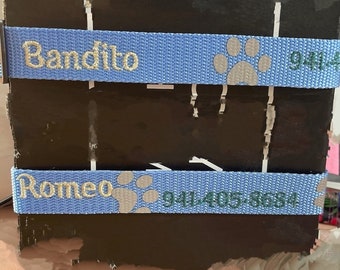 Personalized Dog Collar Adjustable