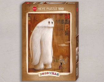 Monster Puzzle (500 pieces) | Sit! Puzzle of Zozoville | Cool Puzzle| Monster Puzzle | Puzzle for adults and children| Zozoville