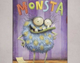 Monster Buch | Monster Illustration | Monster Kinderbuch | Kinderbücher | Monster Geschichten | Geschenk für Monsterfans | Buchgeschenk
