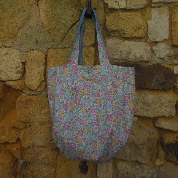 Sac en tissu upcyclé