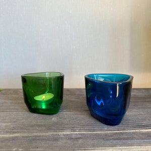 Set of Tris Iittala candle holders
