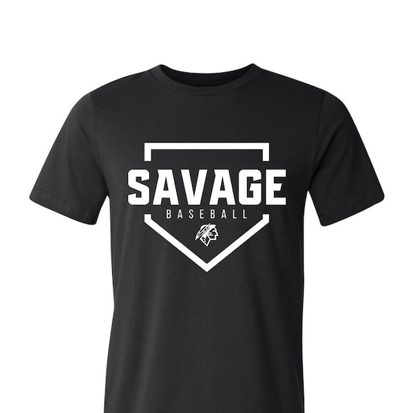 Savage Baseball - Home Plate Performance Tee.