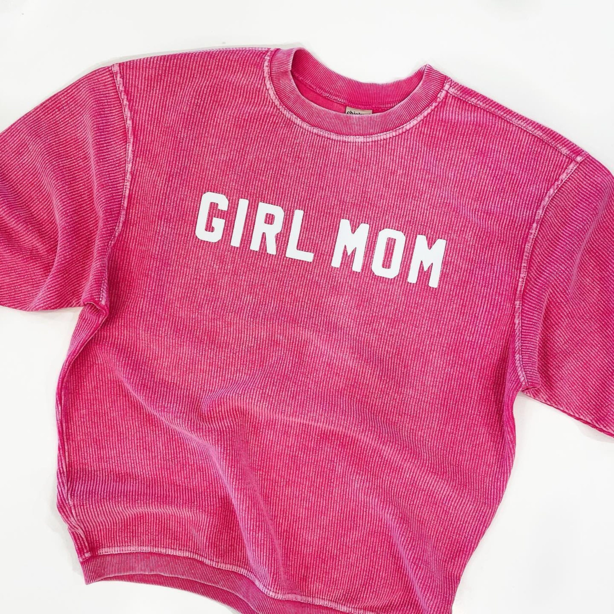 GIRL MOM Corded Sweatshirt. Summer Pardi Sweatshirt. Girl Mom. Etsy