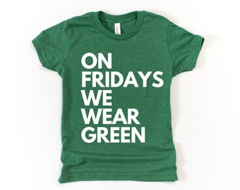 On Fridays Tee. Football Shirt. On Fridays We Wear. Mean Girls Shirt.