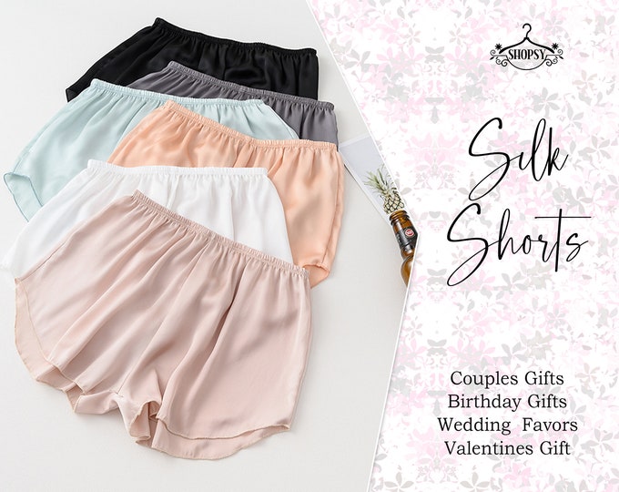 Rosie Silk Mini Shorts Gift Wrap