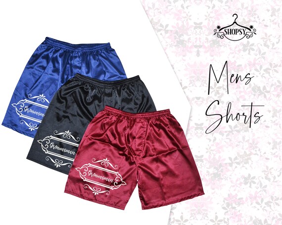 Boxer in raso personalizzato Pantaloncini in raso | Etsy Italia