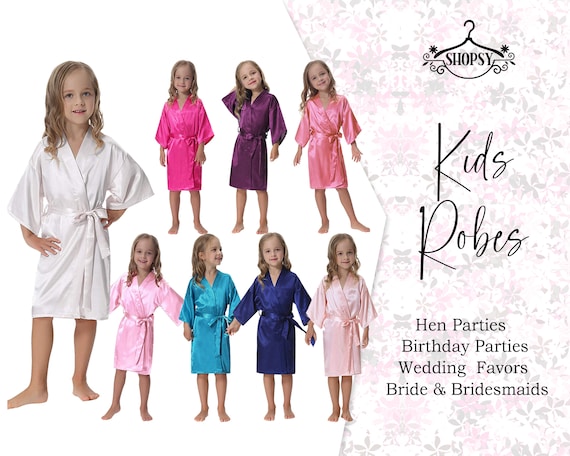 Kids wedding clearance robes