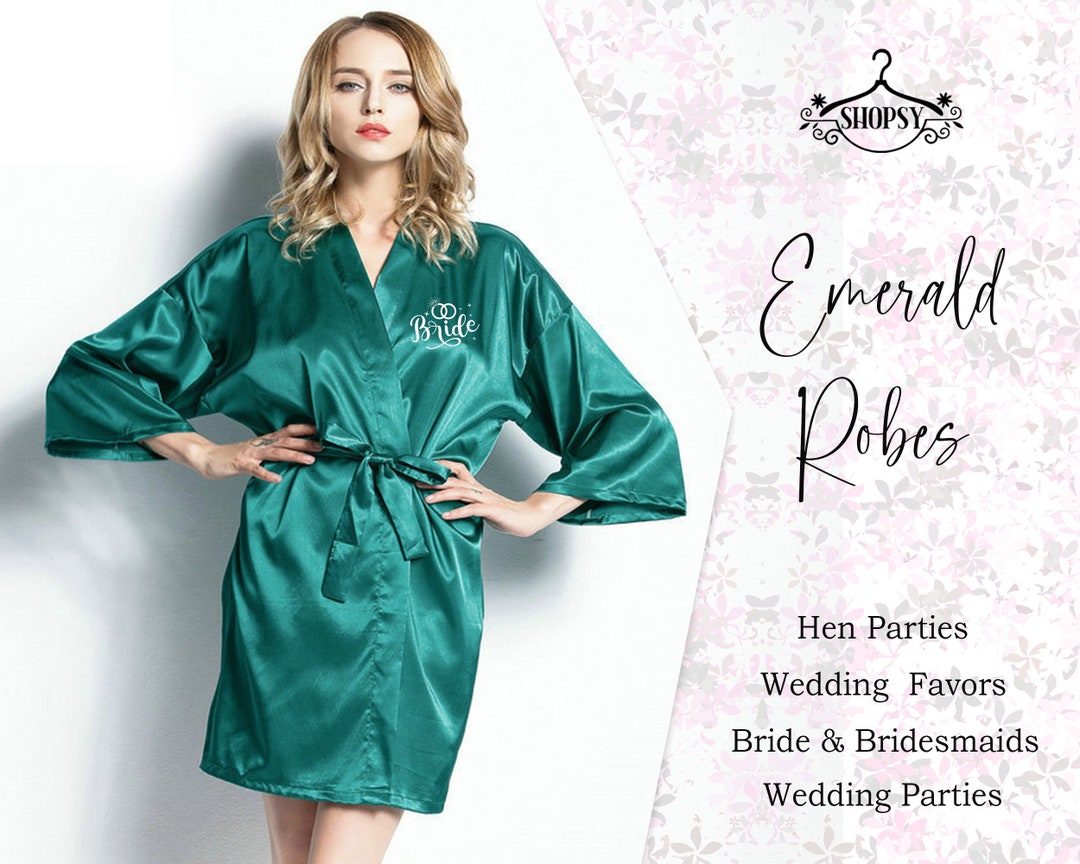 Customize Robes Personalized Robes Custom Robes Custom Bridal Etsy