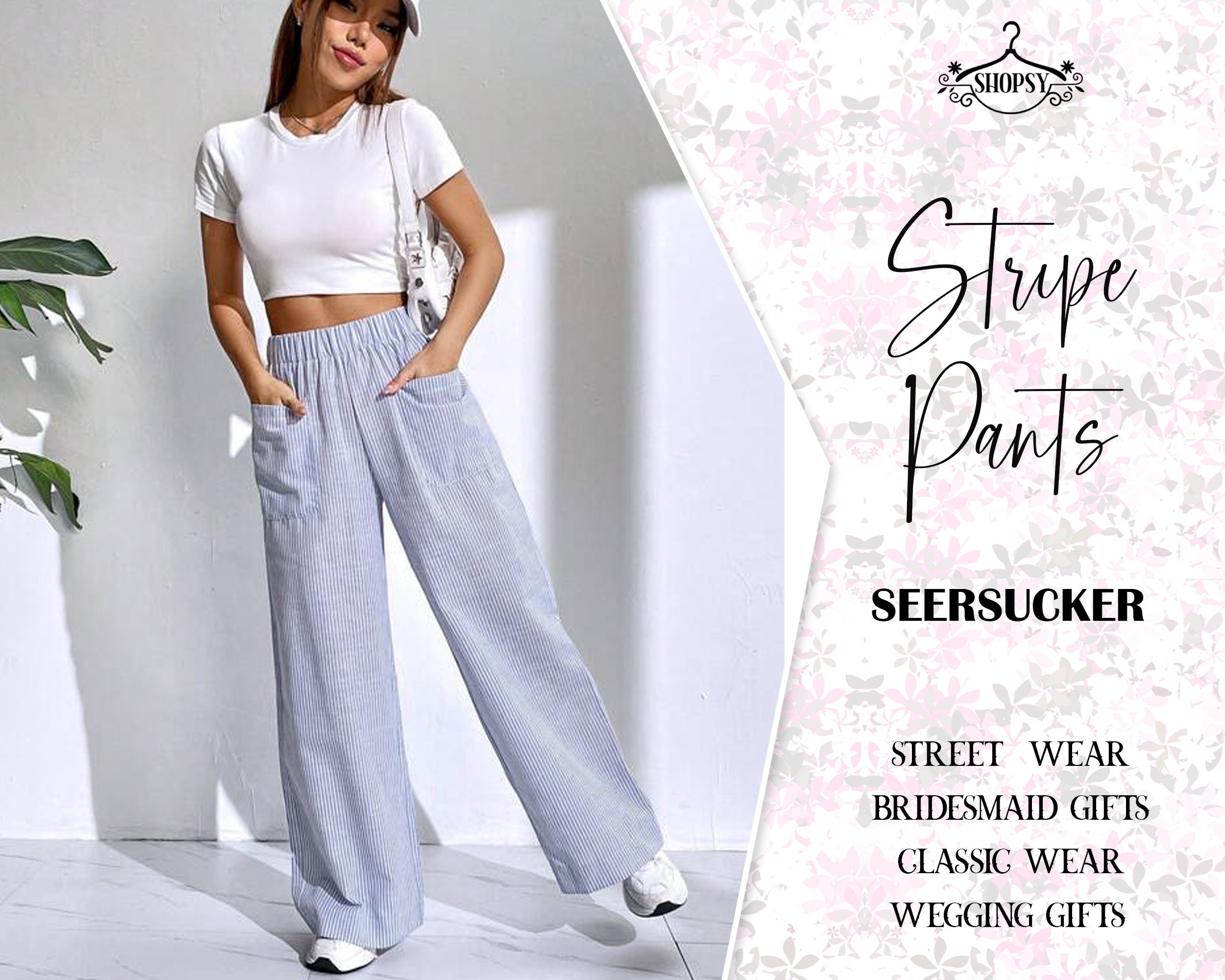 Girl store striped pants