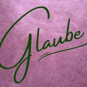 Postkarte: Glaube (Bedürfnisse)