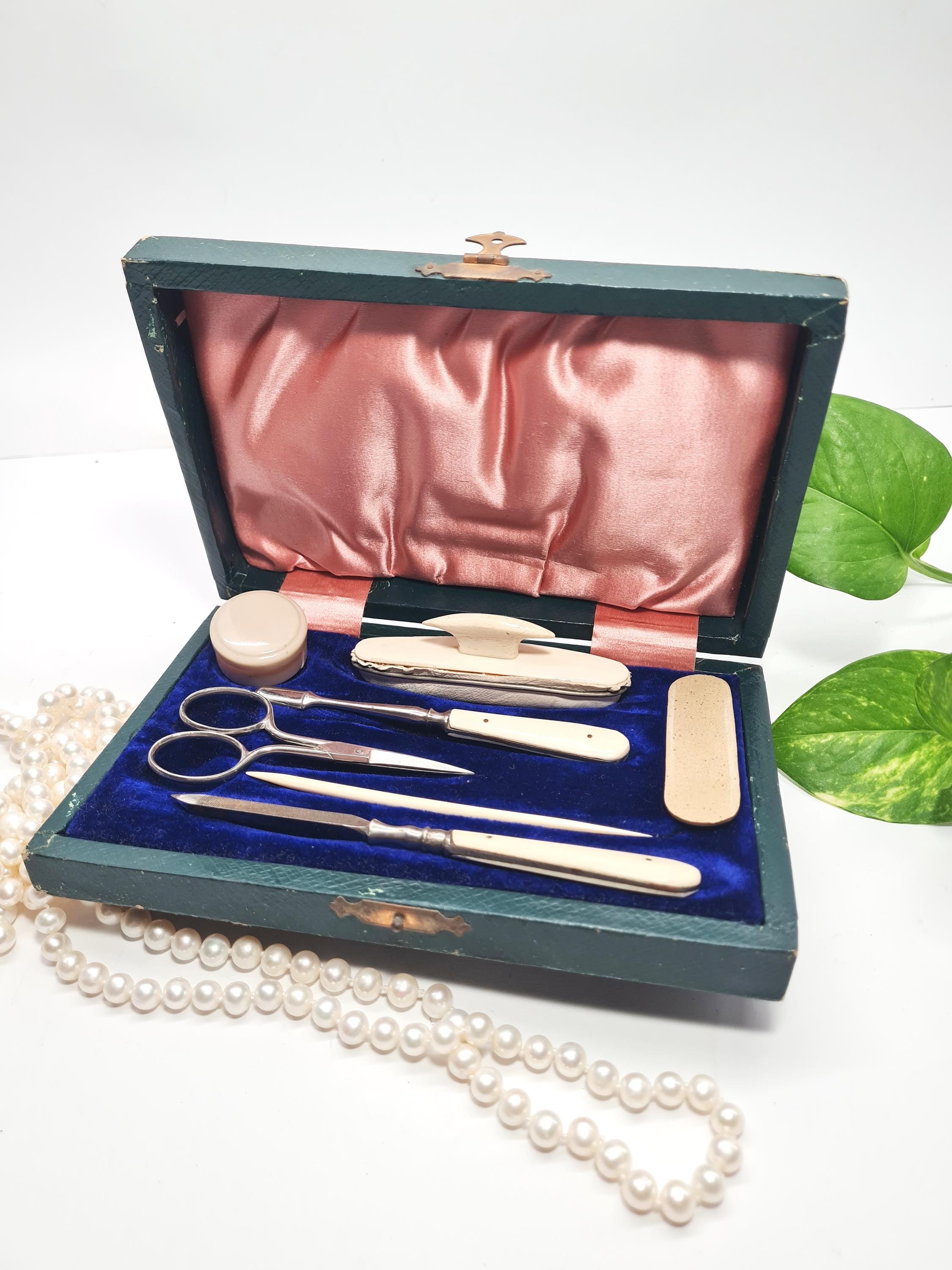1920s manicure set - Etsy 日本