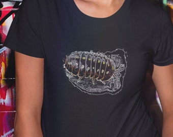 Abstract Isopod Unisex Jersey Short Sleeve Tee Bioactive Isopod T-Shirts Isopods Bug Tees
