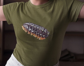 Clown Isopod Unisex Jersey Short Sleeve Tee Isopod T-Shirts Bioactive Invertebrates