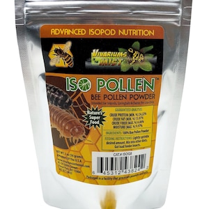 Iso Pollen - Bee Pollen Powder Isopod Food Isopods Springtails Invertebrates