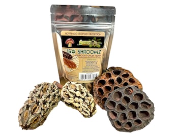 Iso Shroomz Isopod Enrichment Kit - Isopod Food Bioactive Botanicals Isopods