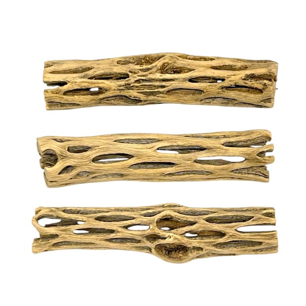 Cholla Sticks - 4 inch (3 Pack) - Shrimp / Cactus Wood / Aquarium Decor / Bioactive / Botanicals