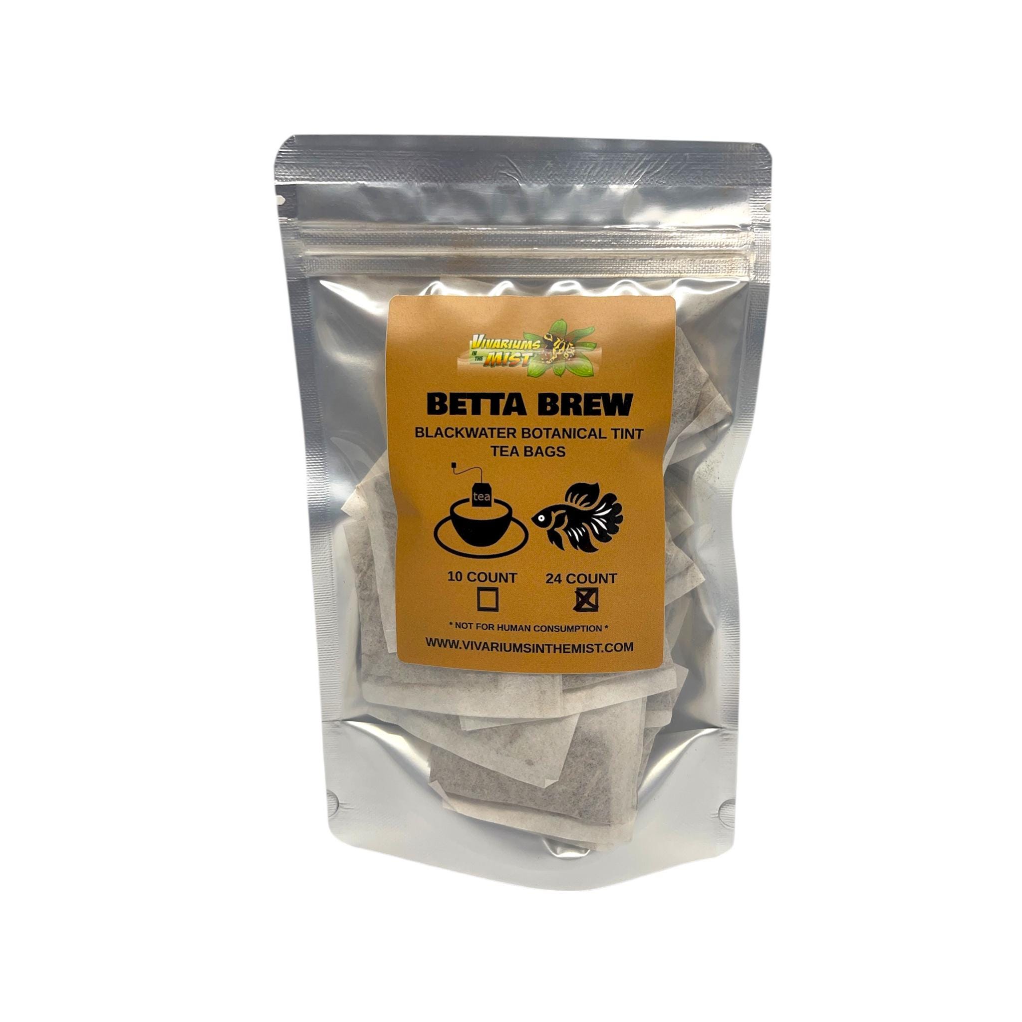 Deluxe Betta Starter Pack - Natural Aquarium Decor / Betta Tint Tea ...