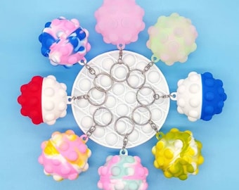 Llaveros de bola Fidget