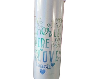 Vaso de agradecimiento al maestro de 20 oz