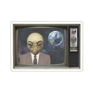 Noticias extraterrestres Pegatina