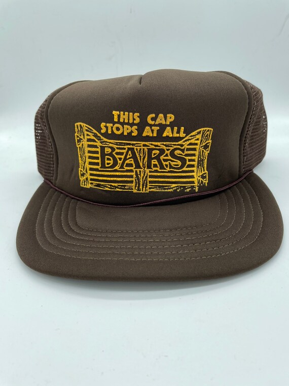 Vintage Bar Trucker Snapback | Etsy