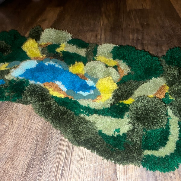 Moss Rug - Etsy