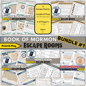 Buch Mormonen-Fluchträume-Paket: Familien-Schriftstudie (PDF)